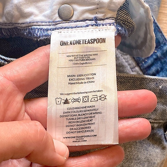 ONE TEASPOON (NWOT) - Bonita Jean Shorts - Size 29 - Picture 13 of 16